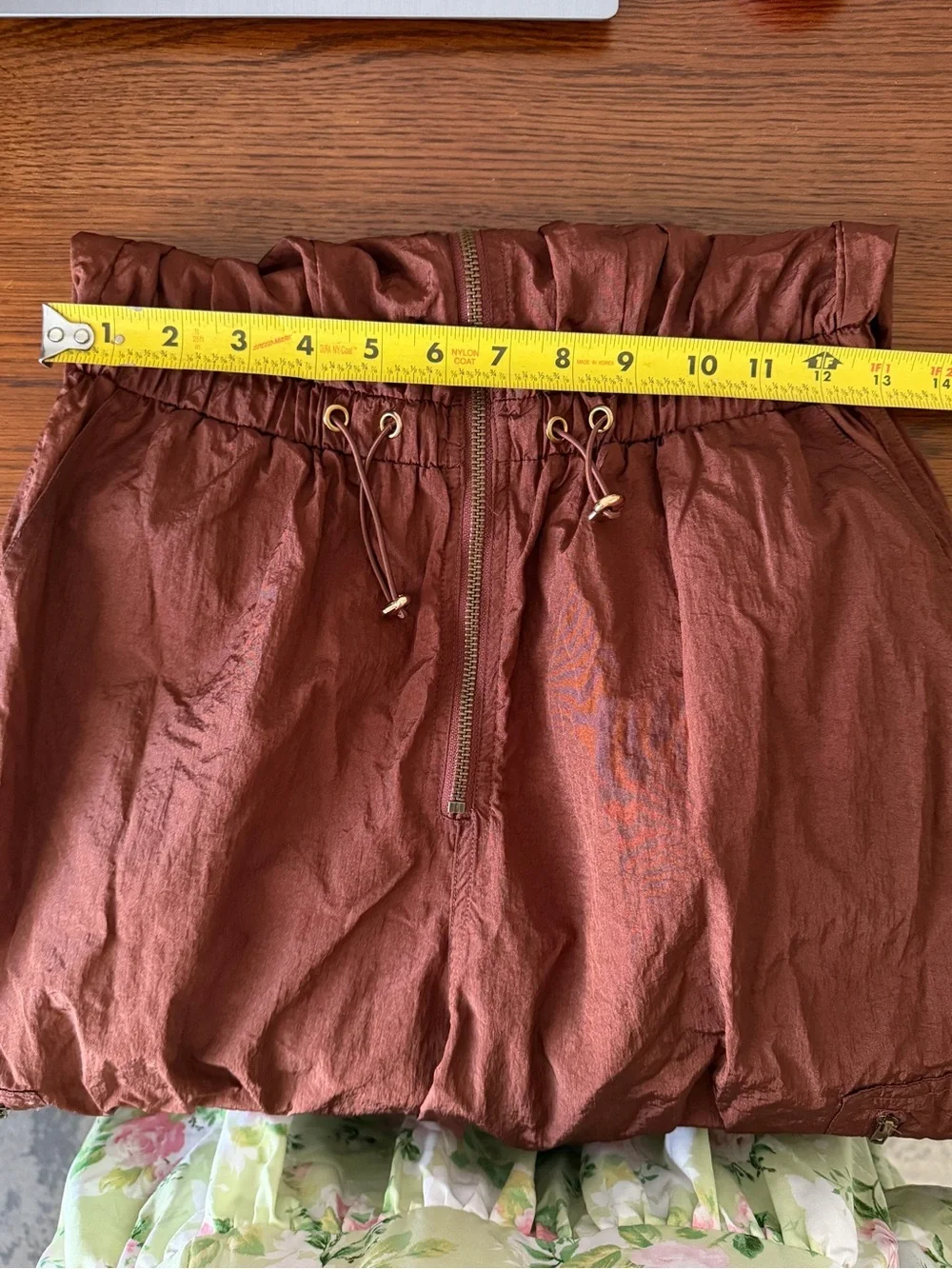 Rare London Balloon Sleeveless Parachute Jumpsuit Brown Free People Size 6